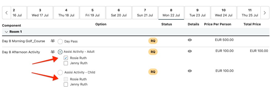 options tab 10